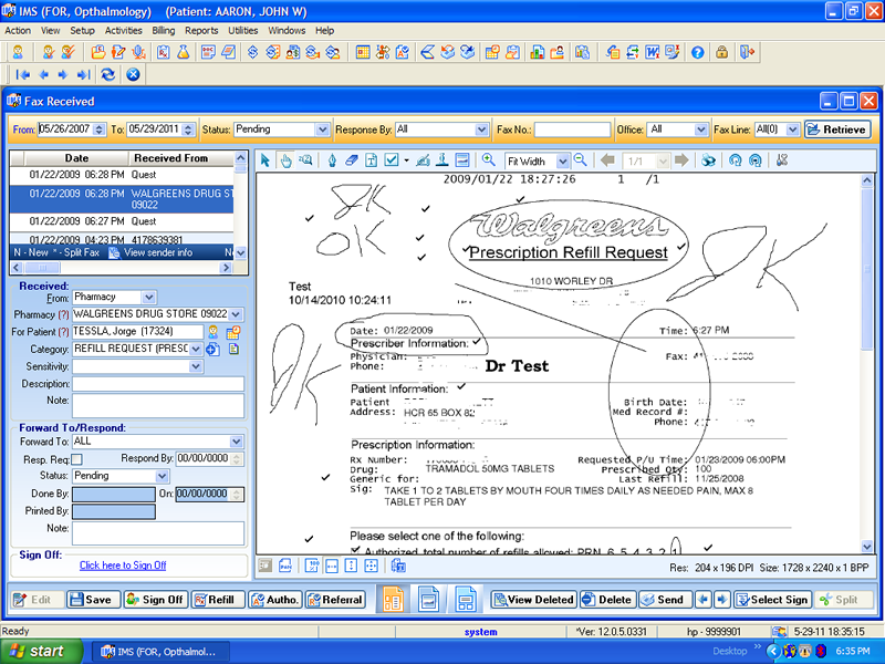 Electronic Medical Records Management Software