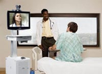 Telemedicine EHR Doctor using telemedicine EHR service